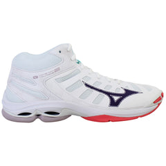 Mizuno Wave Voltage 2 Mid Womens White Volleyball Shoes