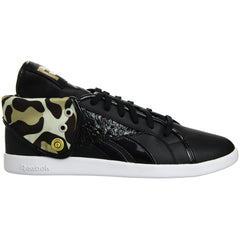 Reebok Top Down Snaps Womens Black Trainers