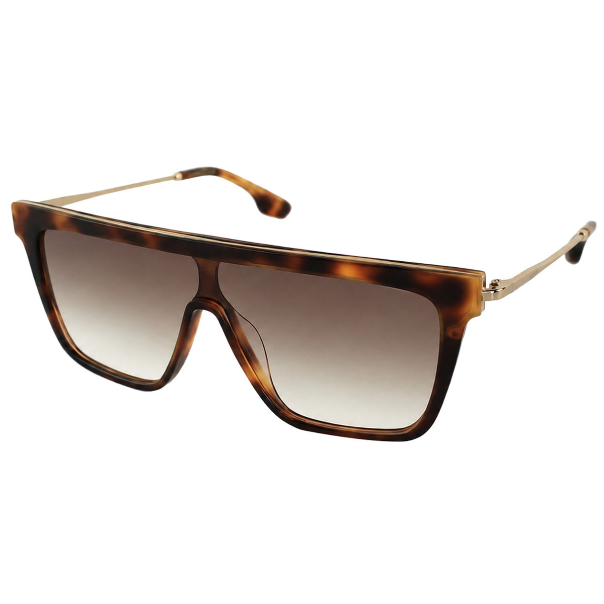 Victoria Beckham Square Brown Sunglasses