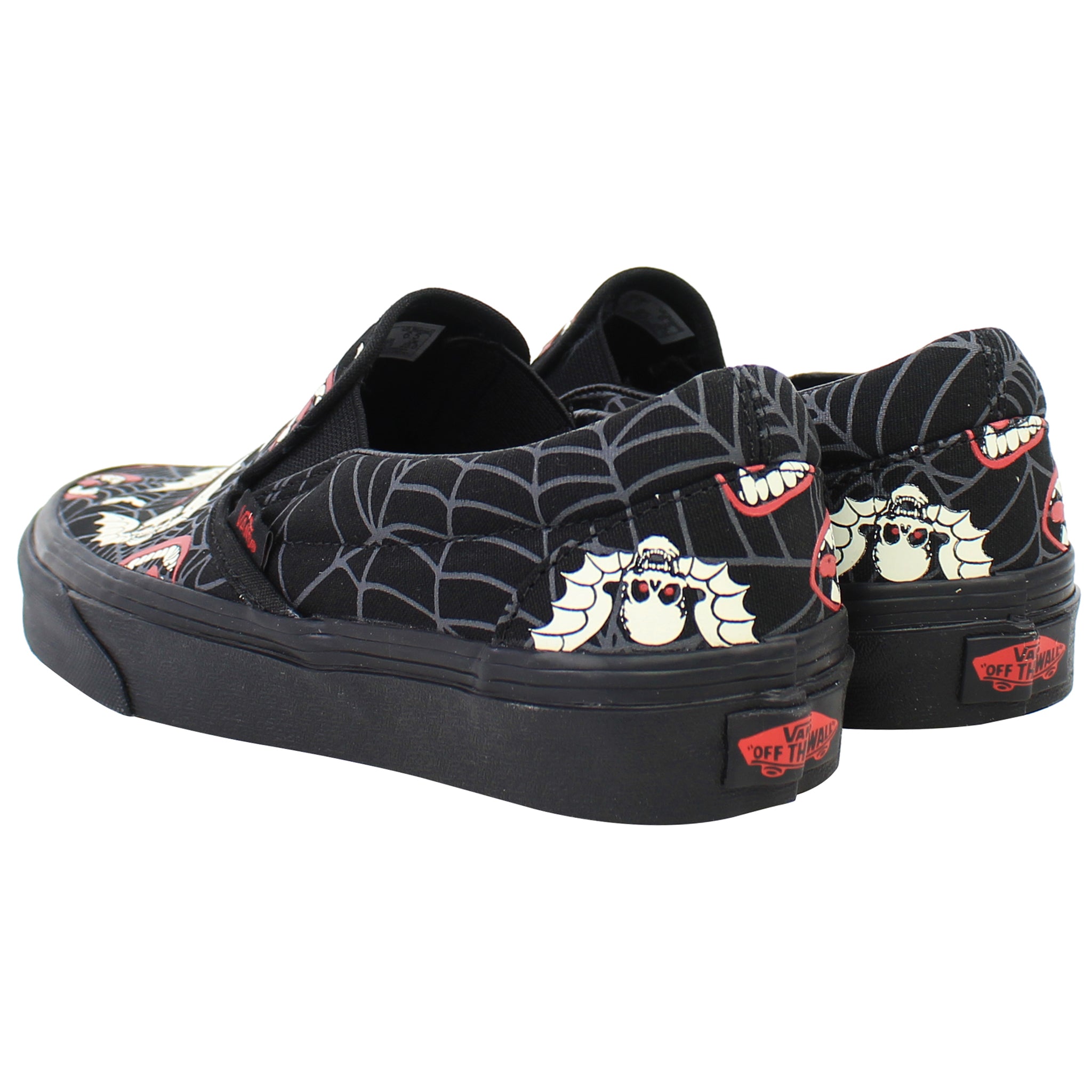 Vans Glow Frights Classic Mens Black Plimsolls