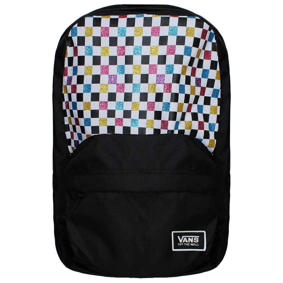 Vans Off The Wall Glitter Checkered Backpack