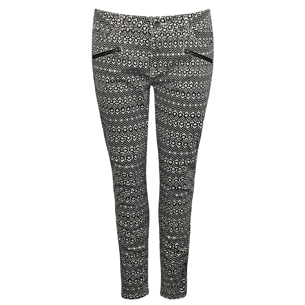 Vans Printed Motto Womens Black Skinny Trousers