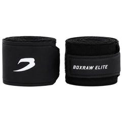 BoxRaw 4.5m Black Hand Wraps