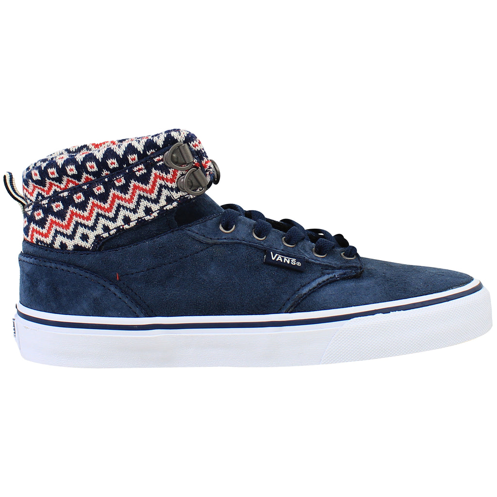 Vans Off The Wall Atwood Hi Top Womens Blue Plimsolls