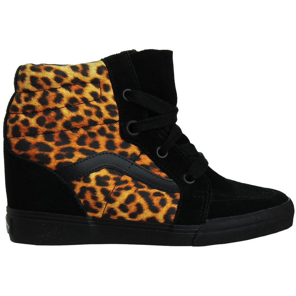 Vans Sk-8 Hi Wedge Womens Black Shoes