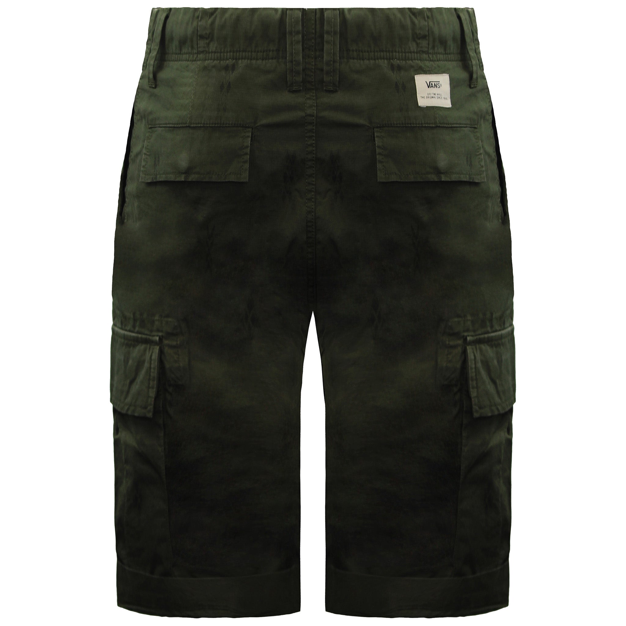 Vans Off The Wall Printed Mens Dark Green Shorts
