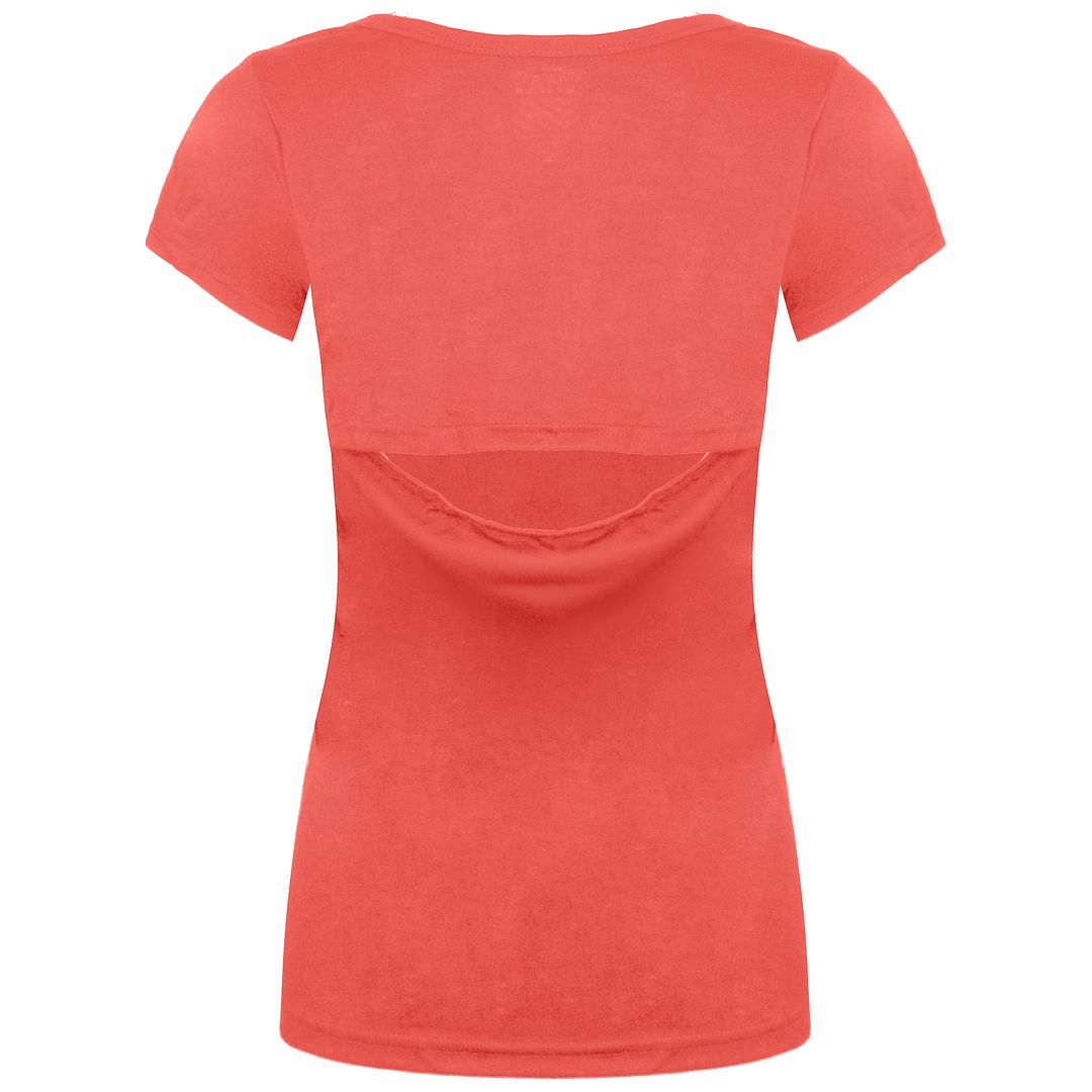 Vans Off The Wall Slinger Womens Coral T-Shirt