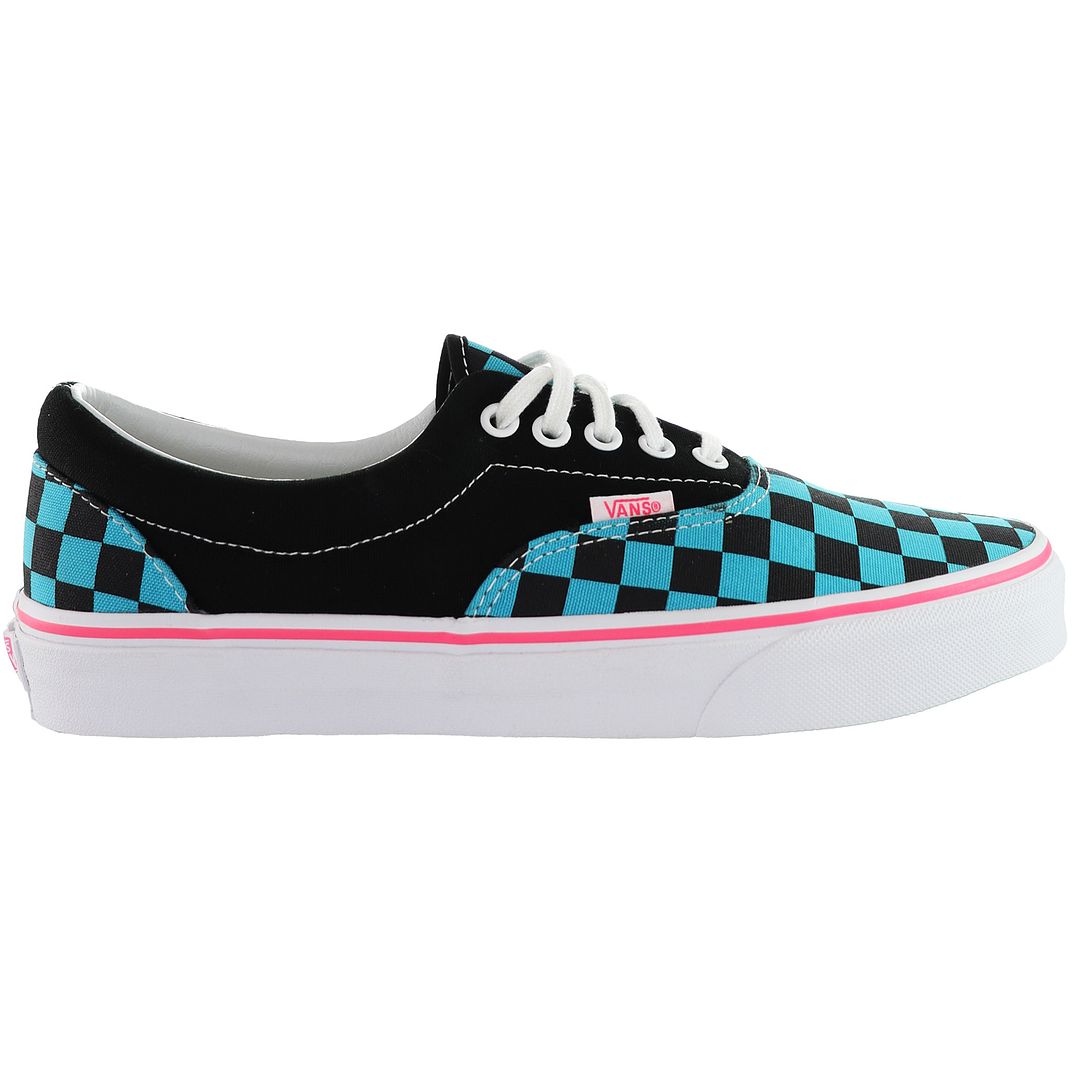 Vans Era Checkerboard Mens Blue Plimsolls