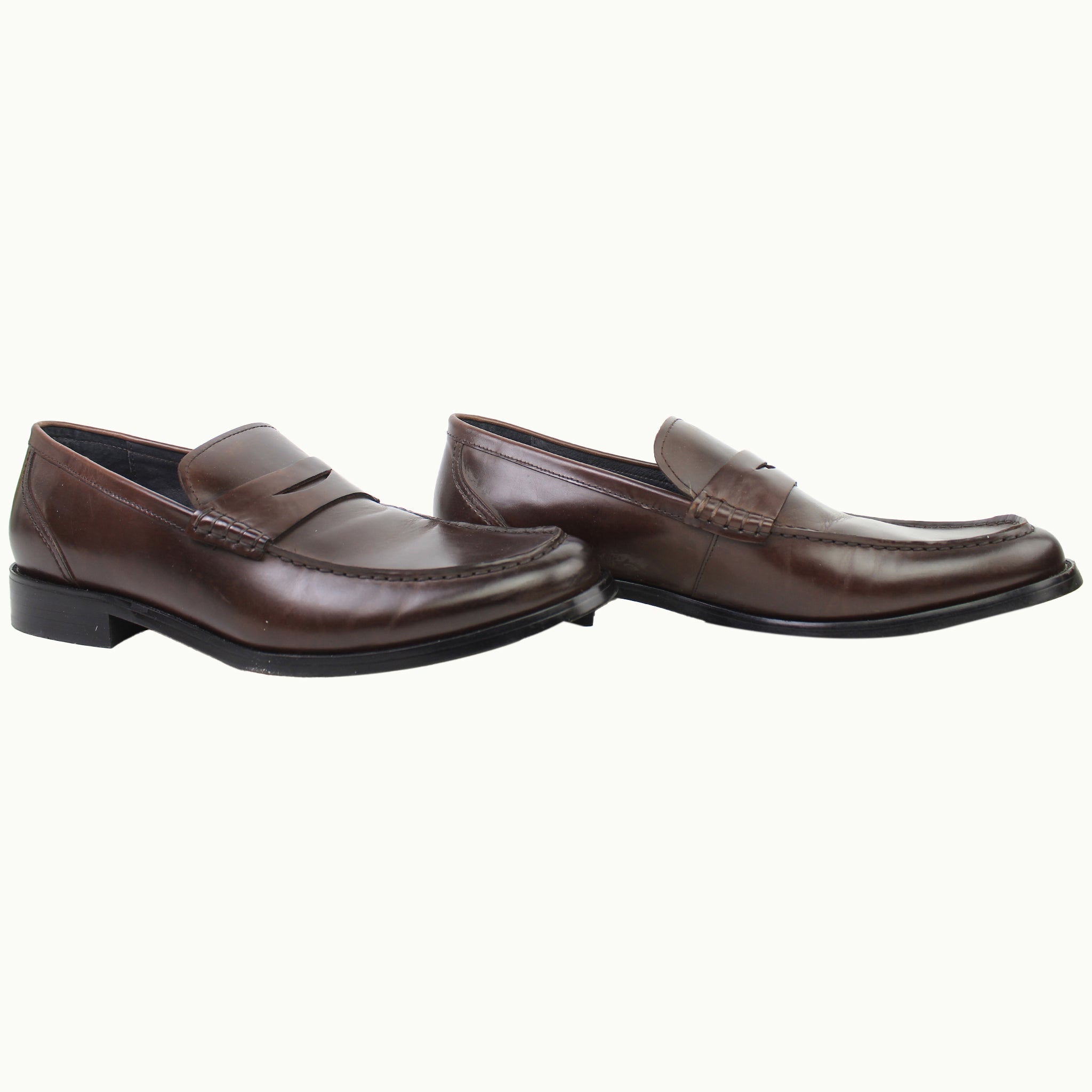 John White Wallace Mens Brown Shoes NO BOX