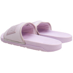 Hunter Neoprene Logo Womens Pink Sliders