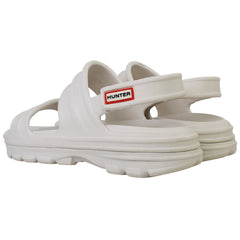 Hunter Bloom Algae Womens White Sandals