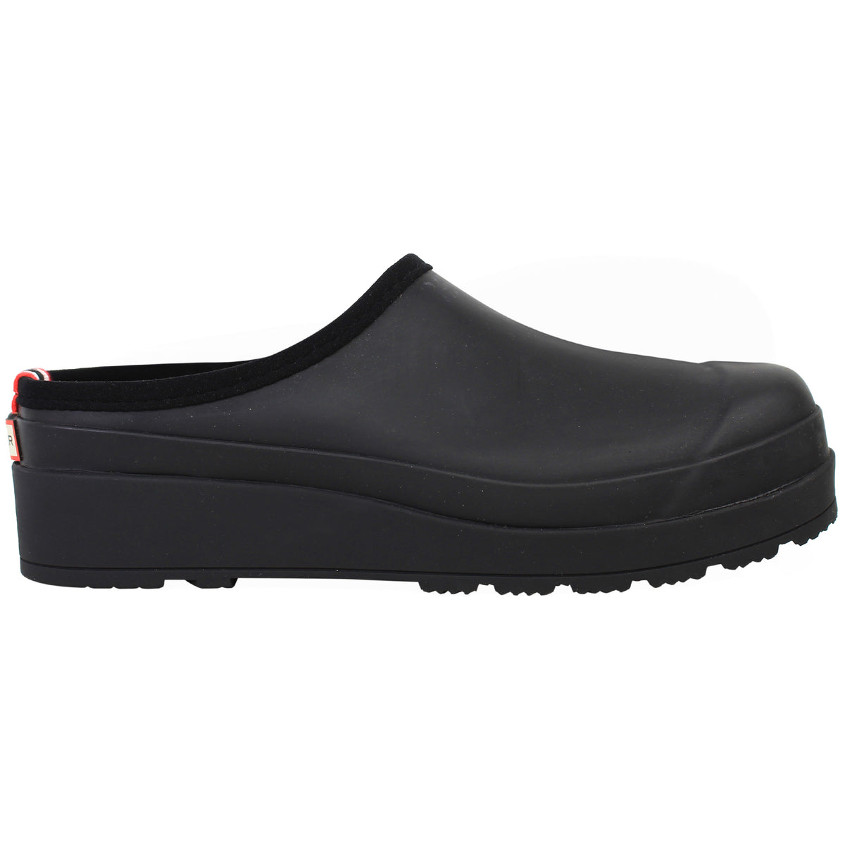 Hunter Play Womens Black Clogs