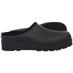 Hunter Play Womens Black Clogs