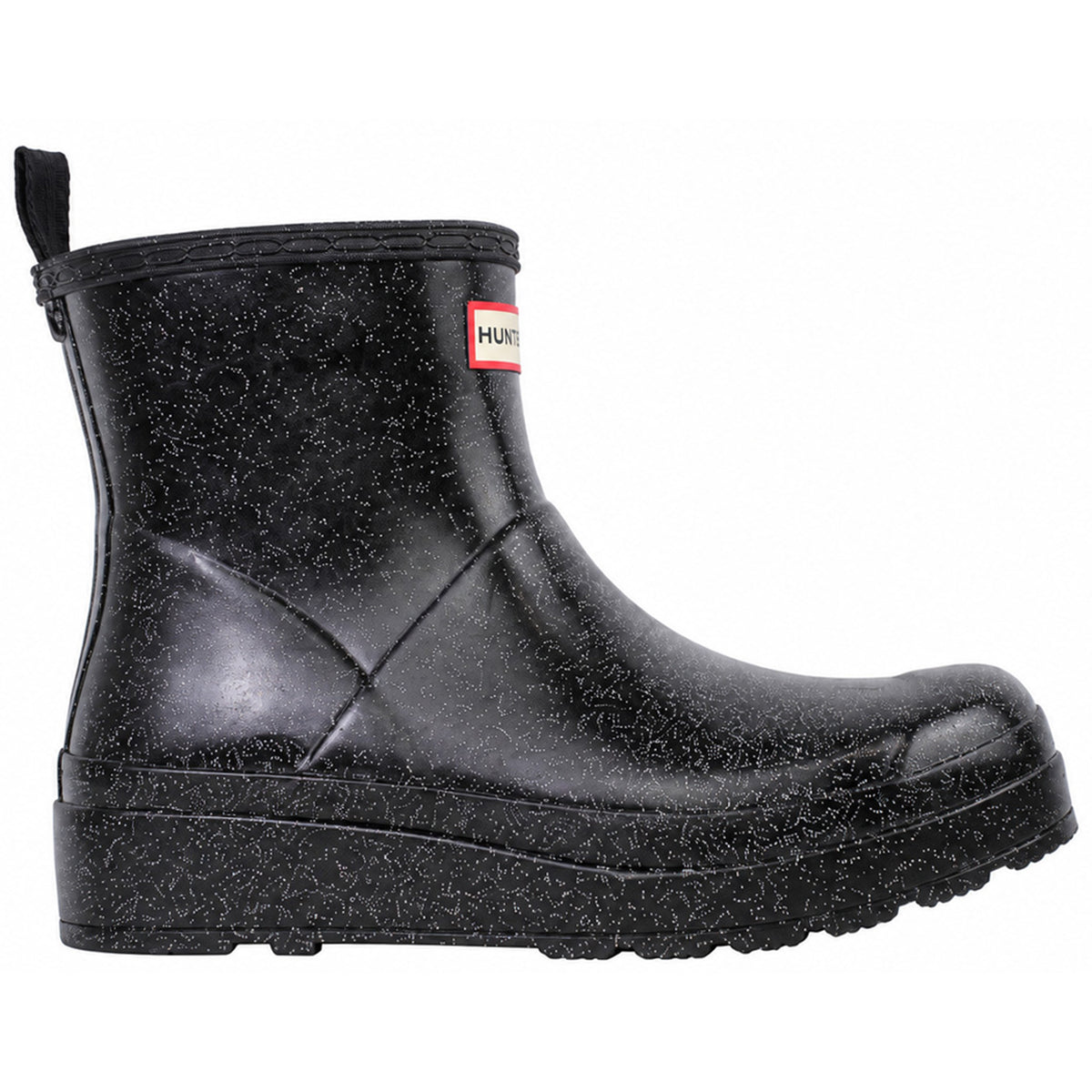 Hunter Play Starcloud Womens Black Wellington Boots