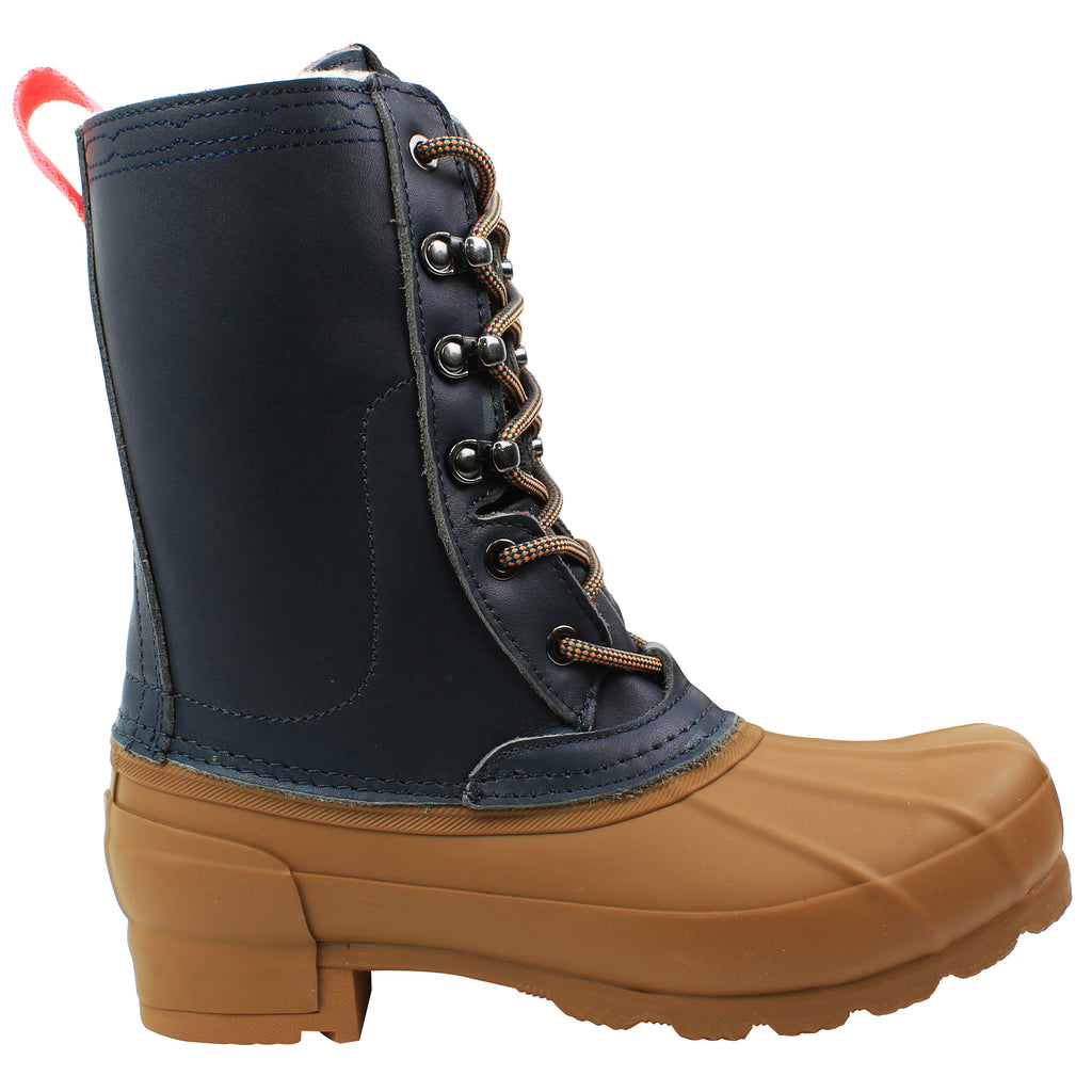 Hunter Original Insulated Pac Womens Brown/Navy Boots