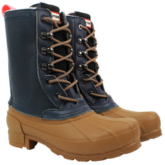 Hunter Original Insulated Pac Womens Brown/Navy Boots