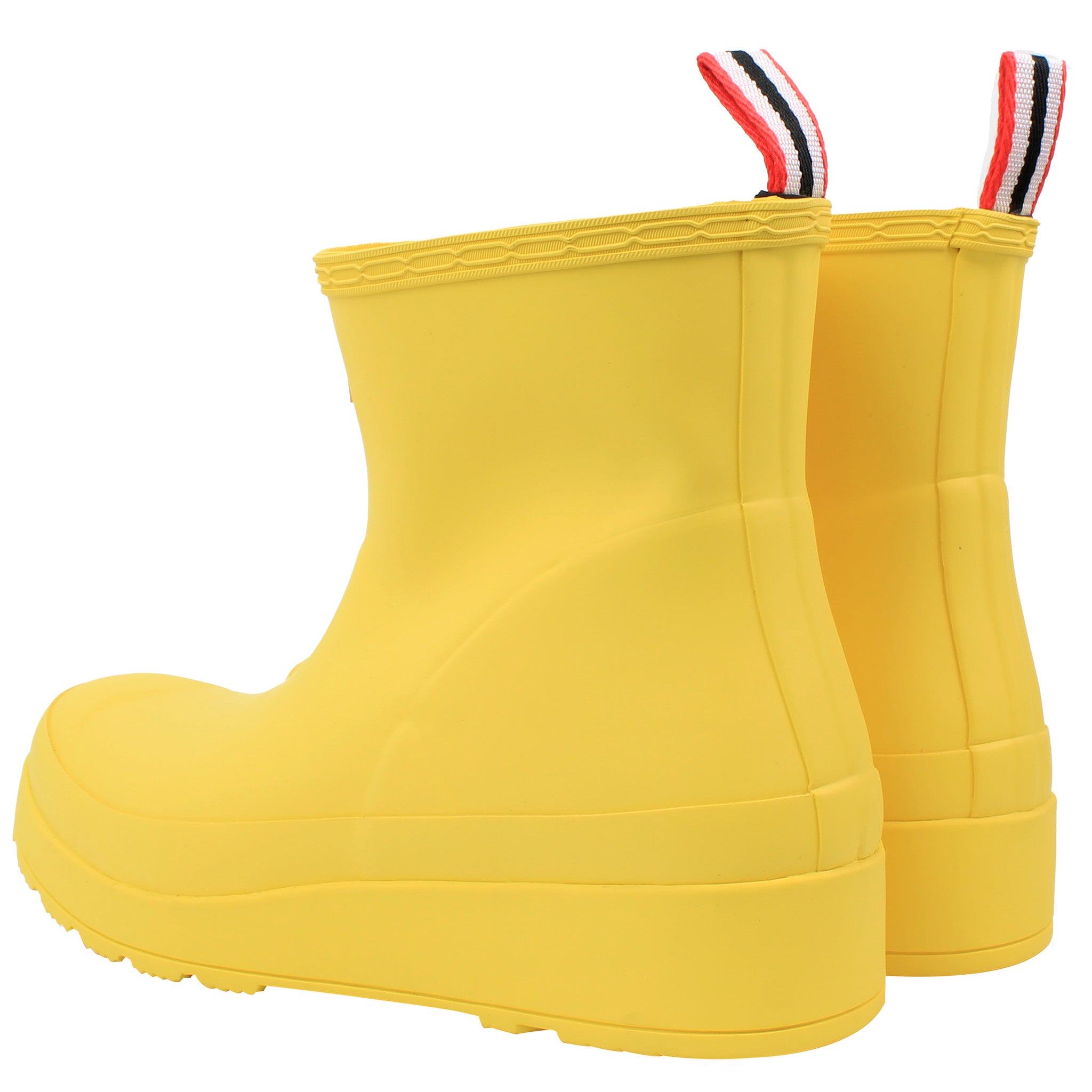 Hunter Play Short Womens Yellow Wellies Boots