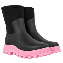 Hunter City Explorer Womens Black/Pink Neo Boots