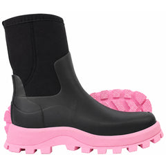 Hunter City Explorer Womens Black/Pink Neo Boots