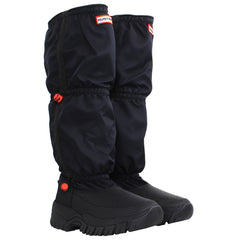 Hunter Wanderer Tall Womens Black Snow Boots