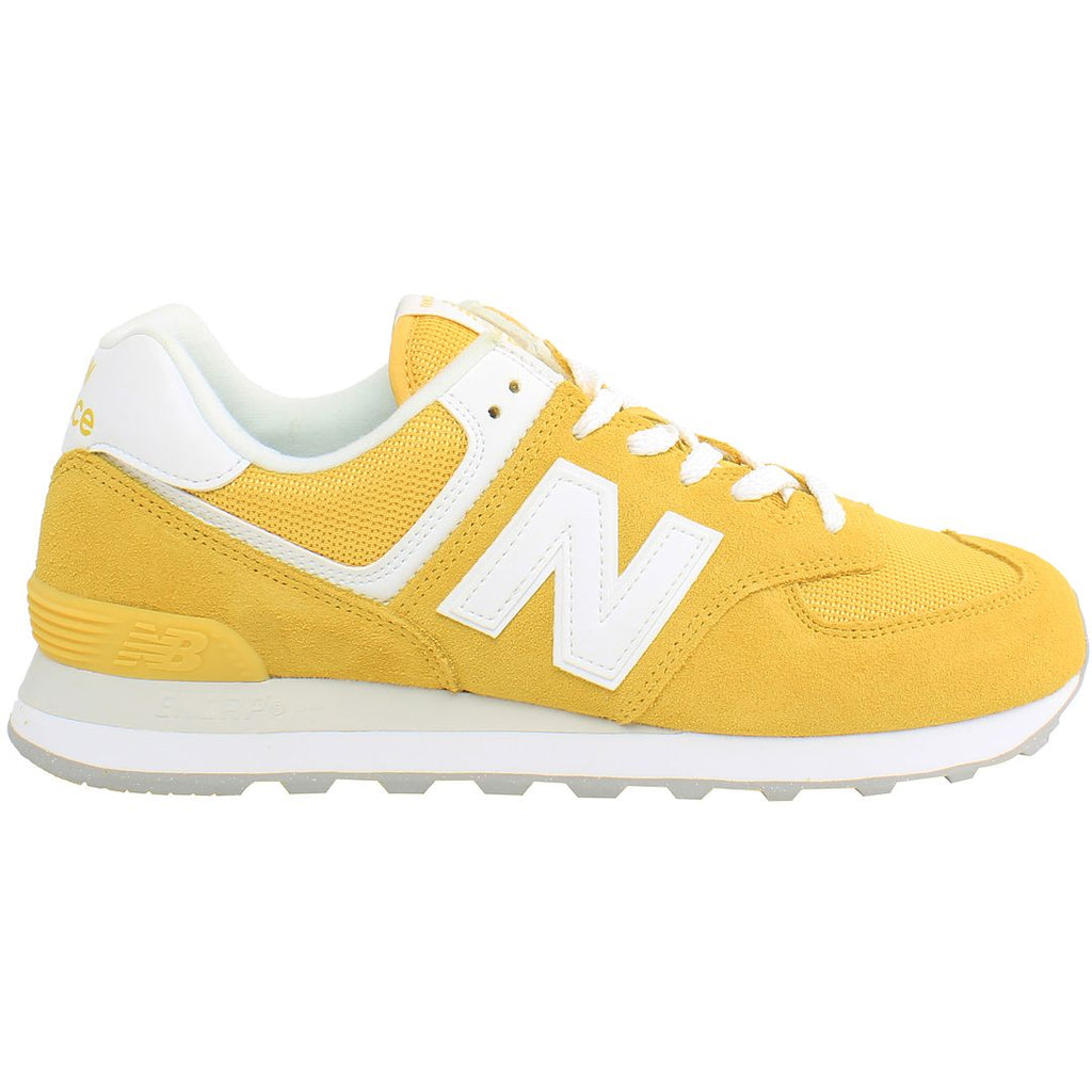 New Balance 574 Womens Yellow Trainers