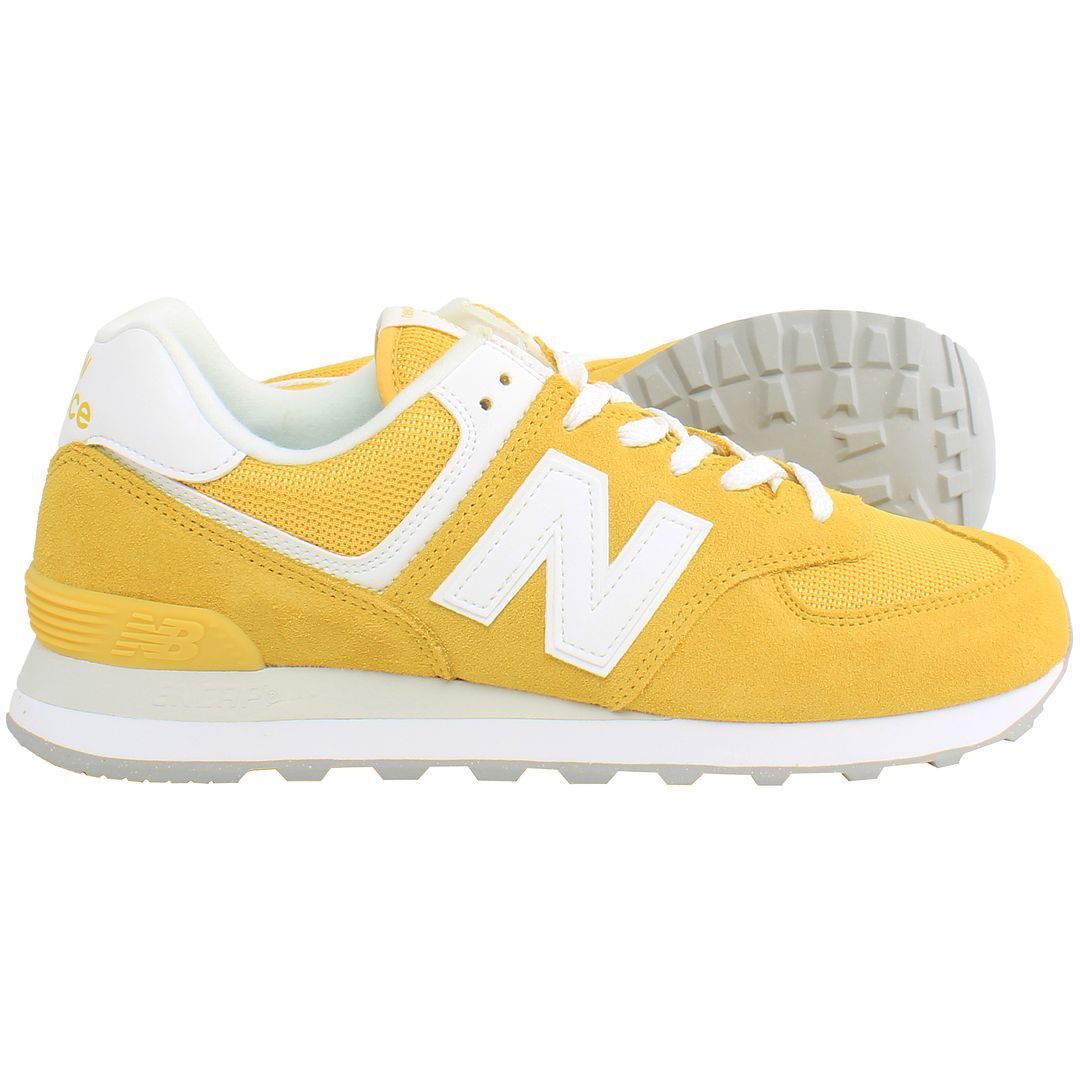 New Balance 574 Womens Yellow Trainers