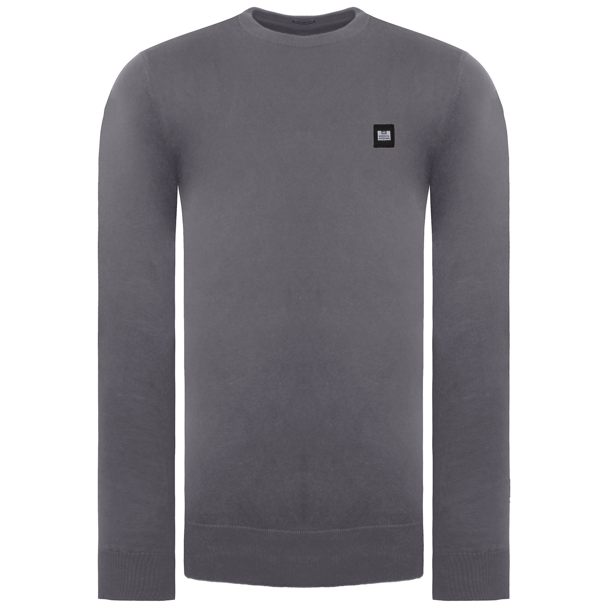 Weekend Offender Silver Mens Medium Grey Sweater