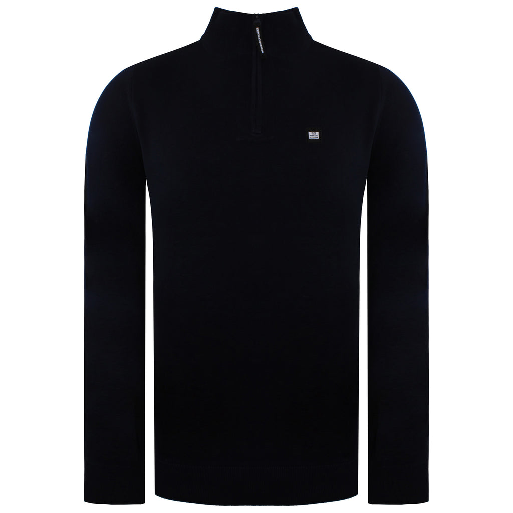 Weekend Offender Vandium Mens Navy Sweater