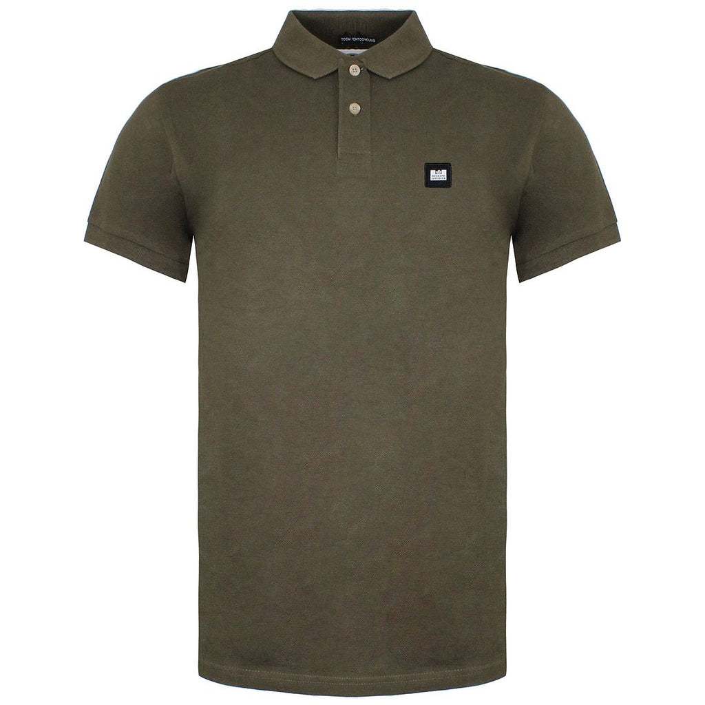 Weekend Offender Barnum Khaki Mens Polo Shirt