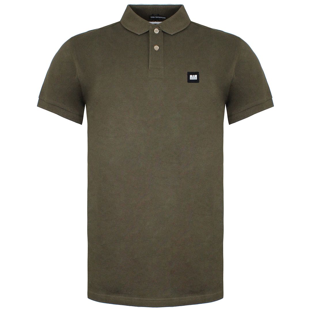 Weekend Offender Barnum Khaki Mens Polo Shirt