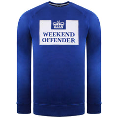 Weekend Offender Skylar Mens Yale Blue Sweater