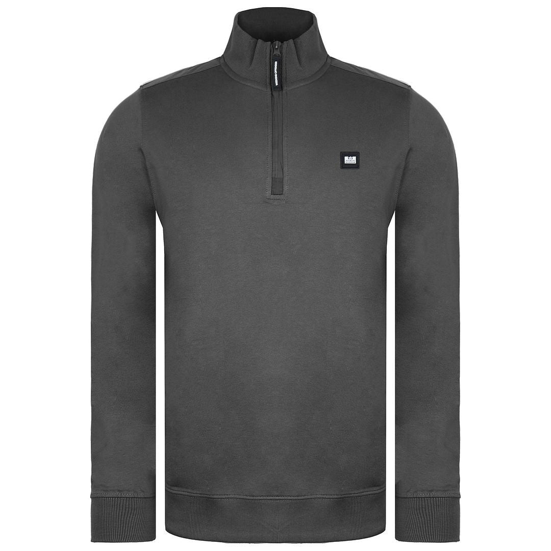 Weekend Offender Bragg Mens Dark Charcoal Sweater