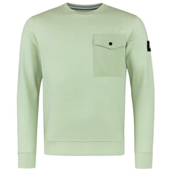 Weekend Offender Kesey Mens Mint Sweater