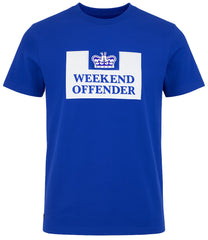 Weekend Offender McMoney Mens Blue T-Shirt