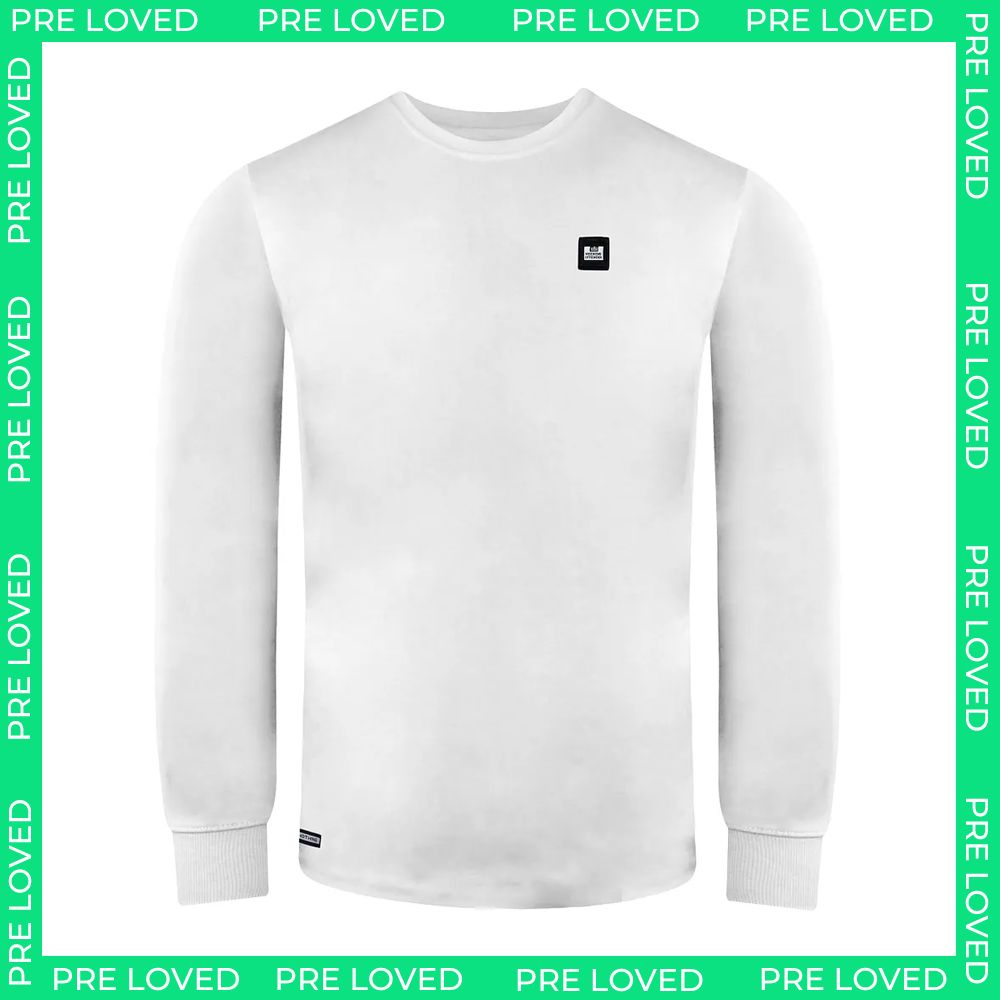 Weekend Offender Padrino Mens White Jumper - Dirty