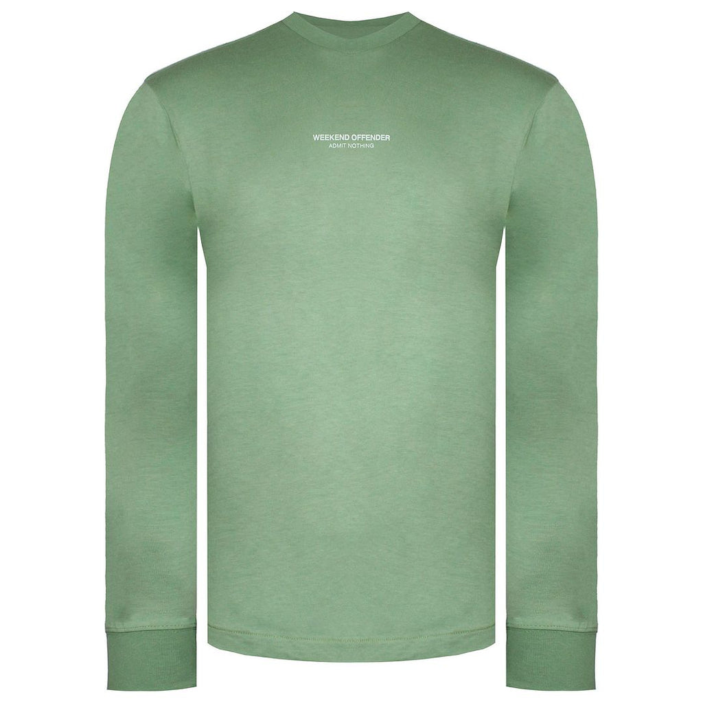 Weekend Offender Brantford Mens Green Sweater