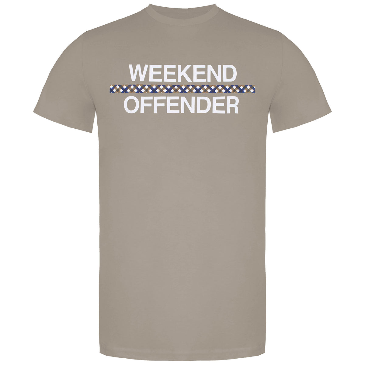 Weekend Offender Recife Mens Stone T-Shirt