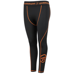 Warrior Logo Mens Black Baselayer