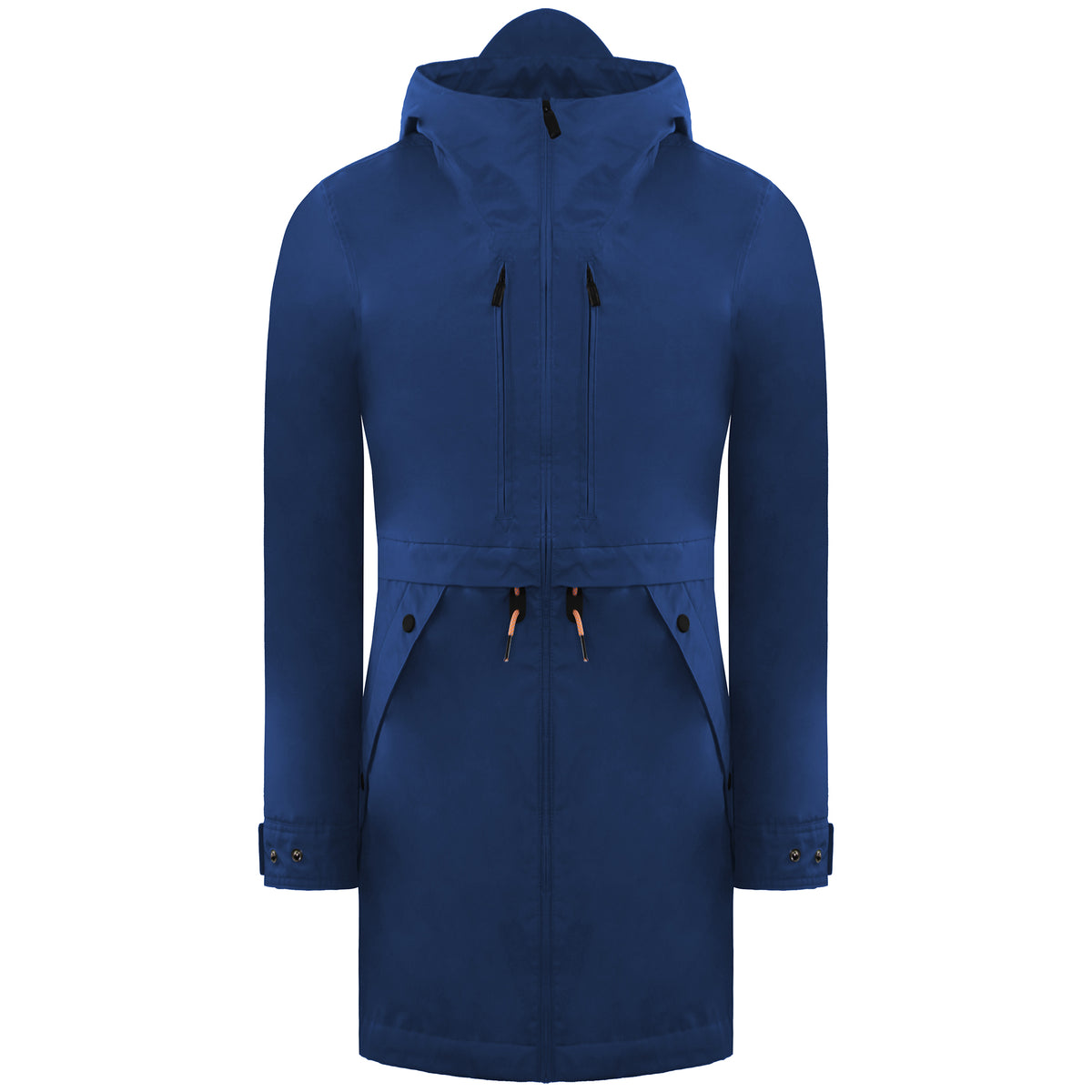 Hunter Original 3 Layer Womens Blue Parka Jacket