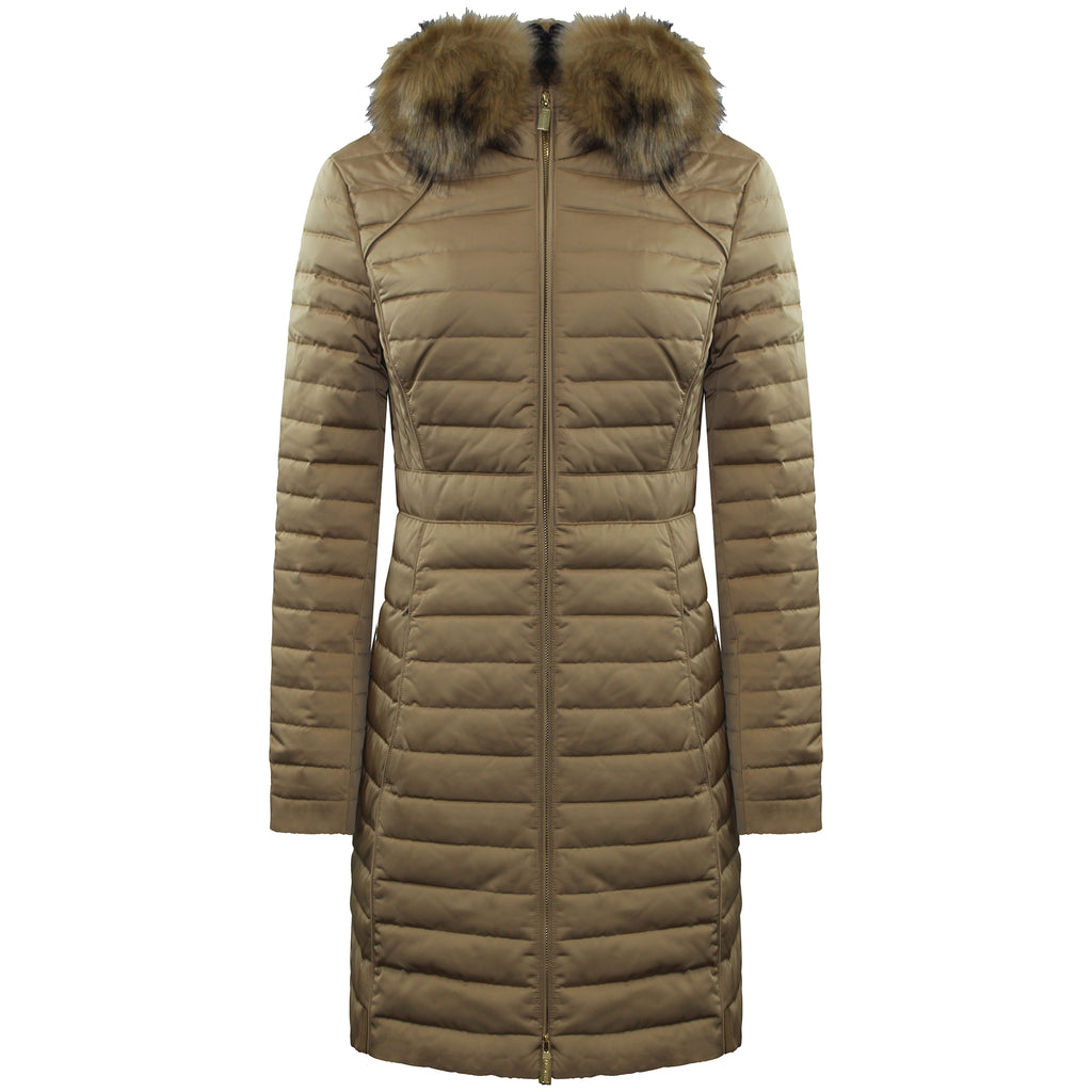 Hunter Refined Womens Brown Down Coat