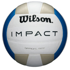 Wilson Impact White/Blue Volleyballs