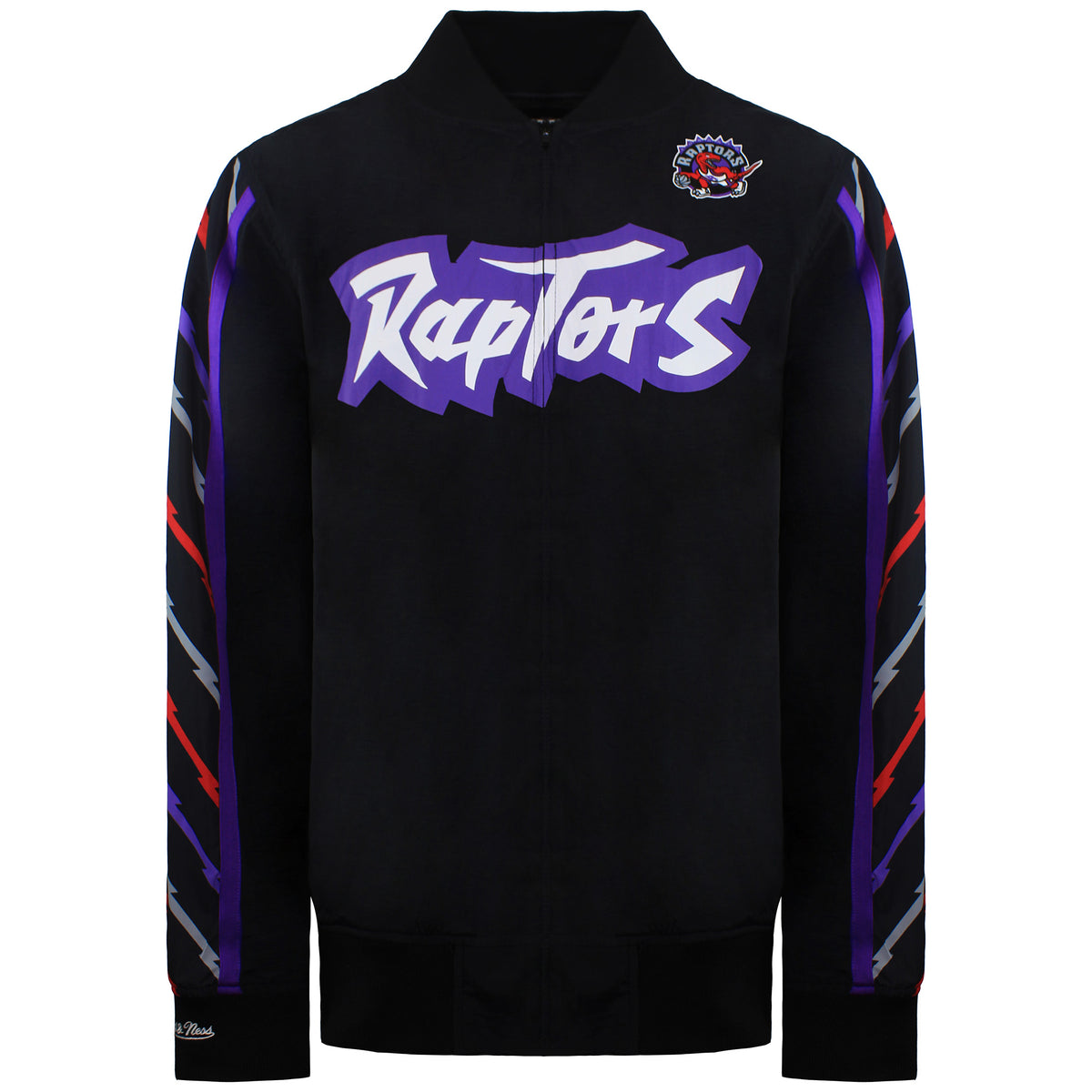 Mitchell & Ness NBA Toronto Raptors Hook Shot Warm Up Mens Jacket