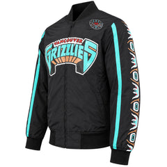 Mitchell & Ness NBA Vancouver Grizzlies Hook Shot Warm Up Mens Jacket