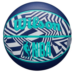 Wilson NBA DRV Plus Dazzle Camo Blue Basketballs