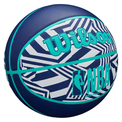 Wilson NBA DRV Plus Dazzle Camo Blue Basketballs