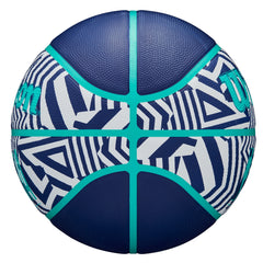 Wilson NBA DRV Plus Dazzle Camo Blue Basketballs