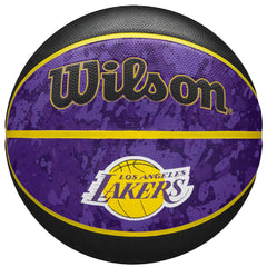 Wilson NBA Team LA Lakers Tie-Dye Black/Purple Basketballs