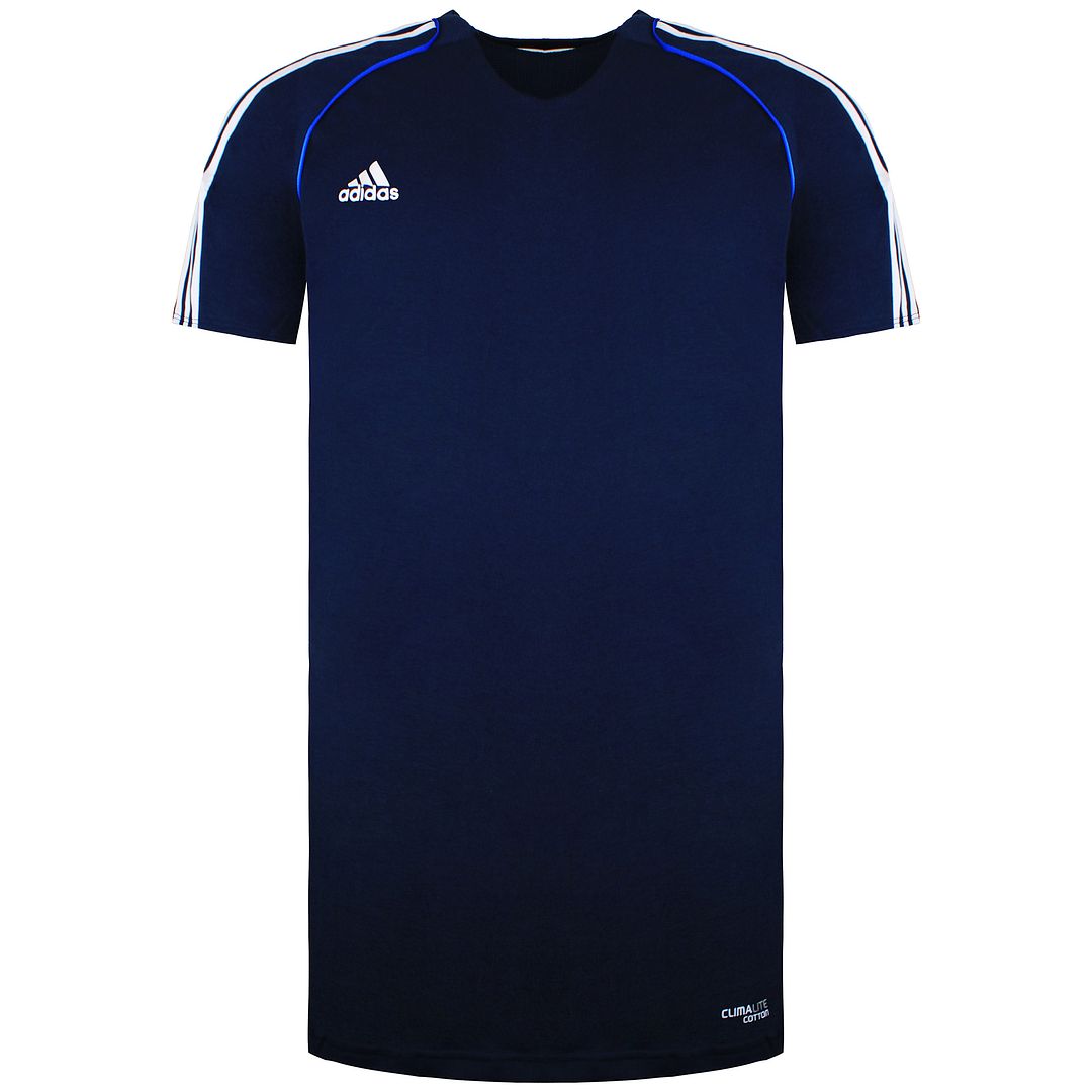 Adidas T12 Womens Navy Blue T-Shirt