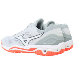 Mizuno Wave Stealth V Womens Grey Handball Shoes