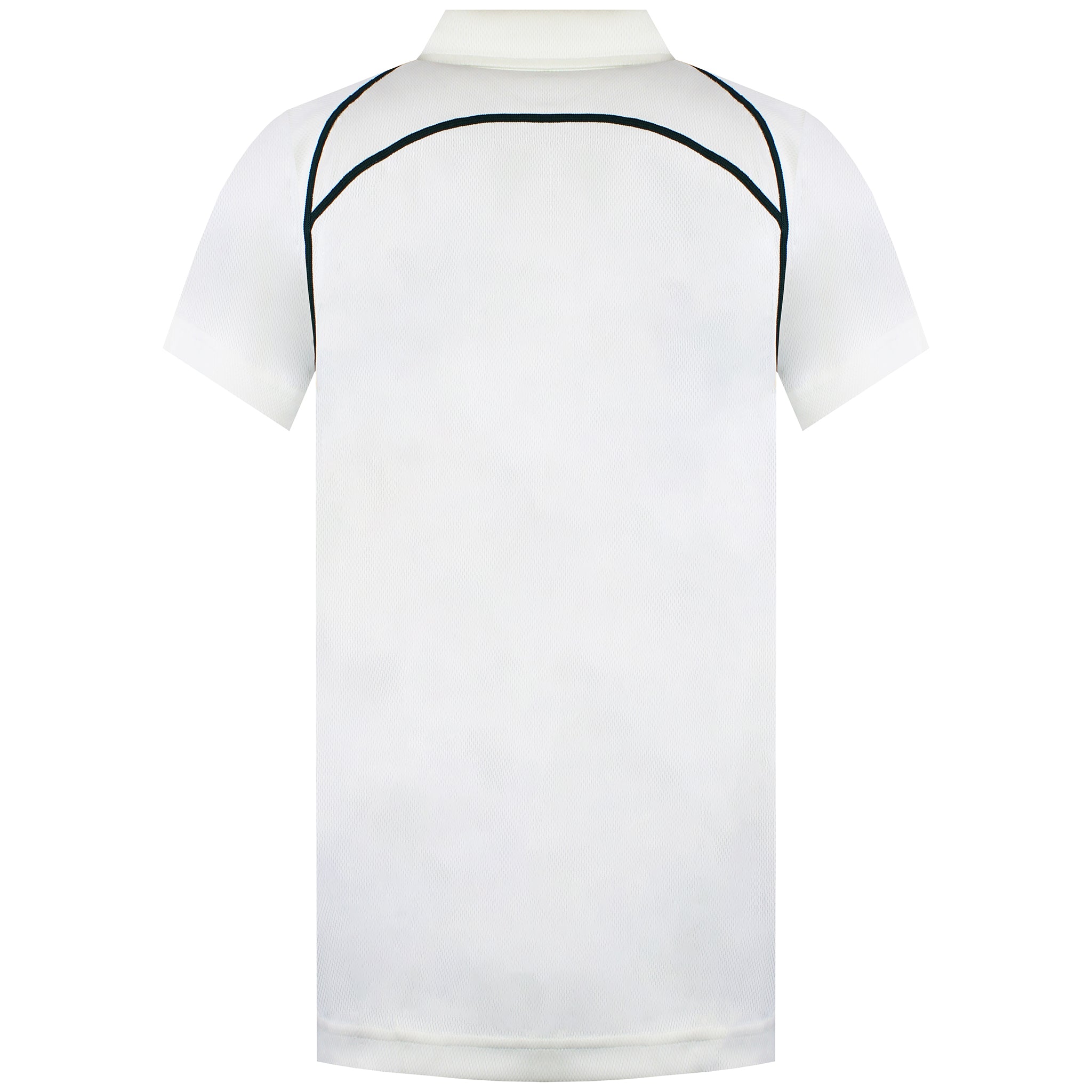 Mizuno Yokohama Mens Ivory Cricket Polo Shirt